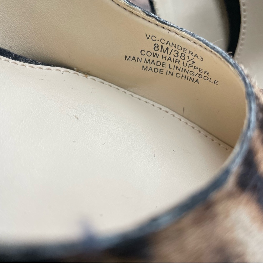 Vince Camuto Leopard-Pattern Pointed Toe Pumps - … - image 3